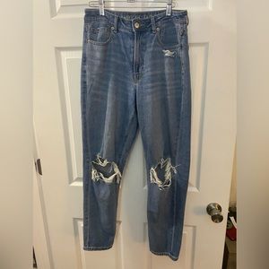 American eagle mom jeans
